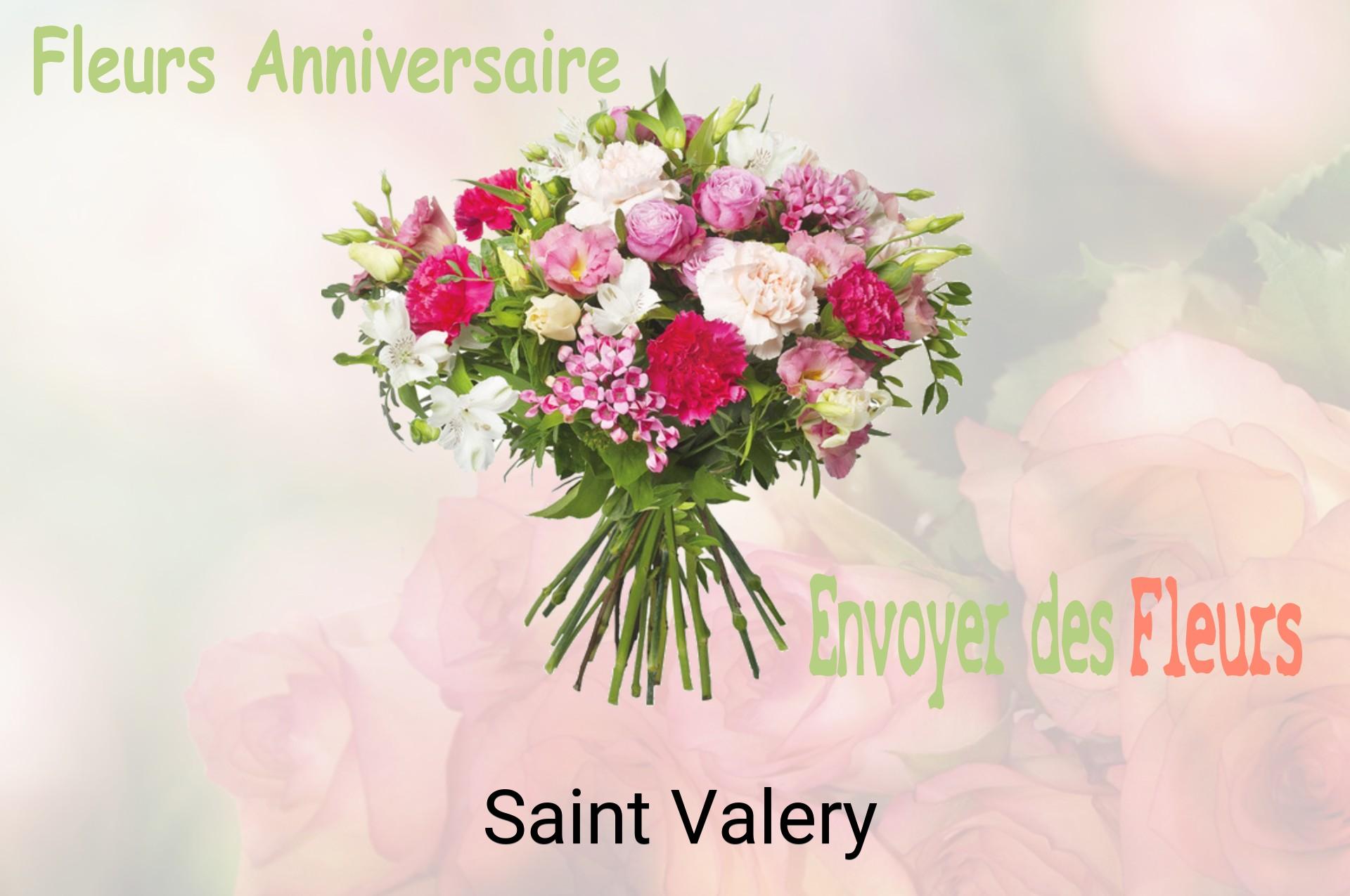 Bouquet de fleurs d’anniversaire livré à Saint-Valery